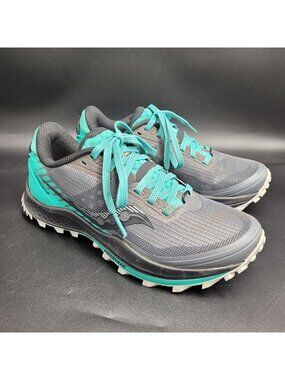 Saucony Peregrine 11 PWR TRAC Women's Size 6 Trail Running Shoes NICE